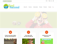 Tablet Screenshot of feedtosucceed.com